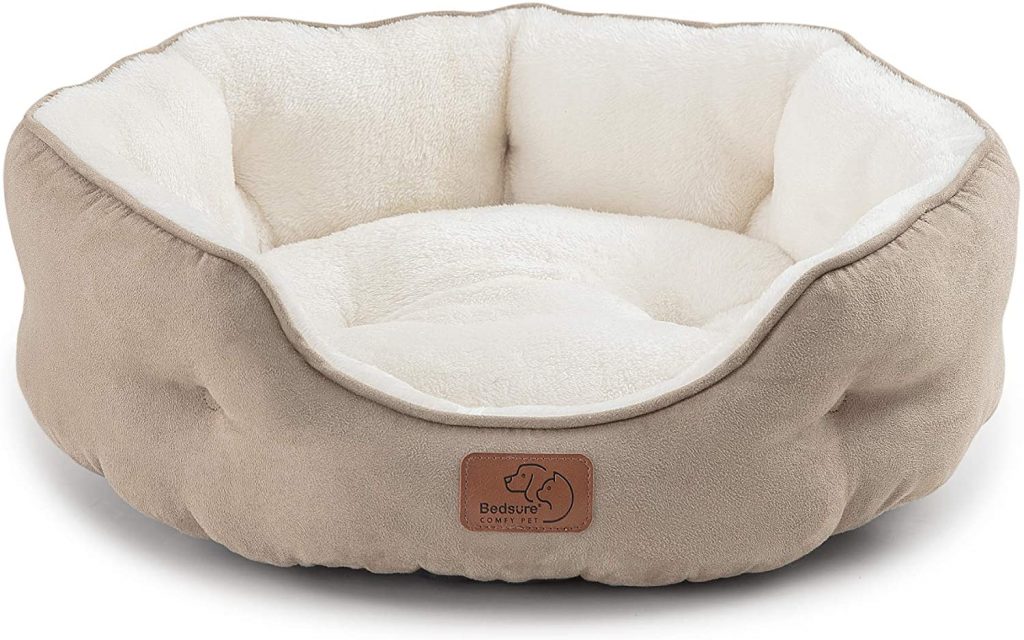 bedsure cat bed round for indoor cats